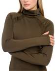 LeMieux Sara Snood Ladies Long Sleeve Base Layer, Alpine