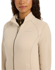 LeMieux Faye Ladies Long Sleeve Full Zip Sweatshirt, Stone