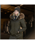 LeMieux Anya Ladies Waterproof Riding Coat, Alpine