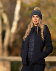 LeMieux Brooke Ladies Waterproof Hybrid Jacket, Navy