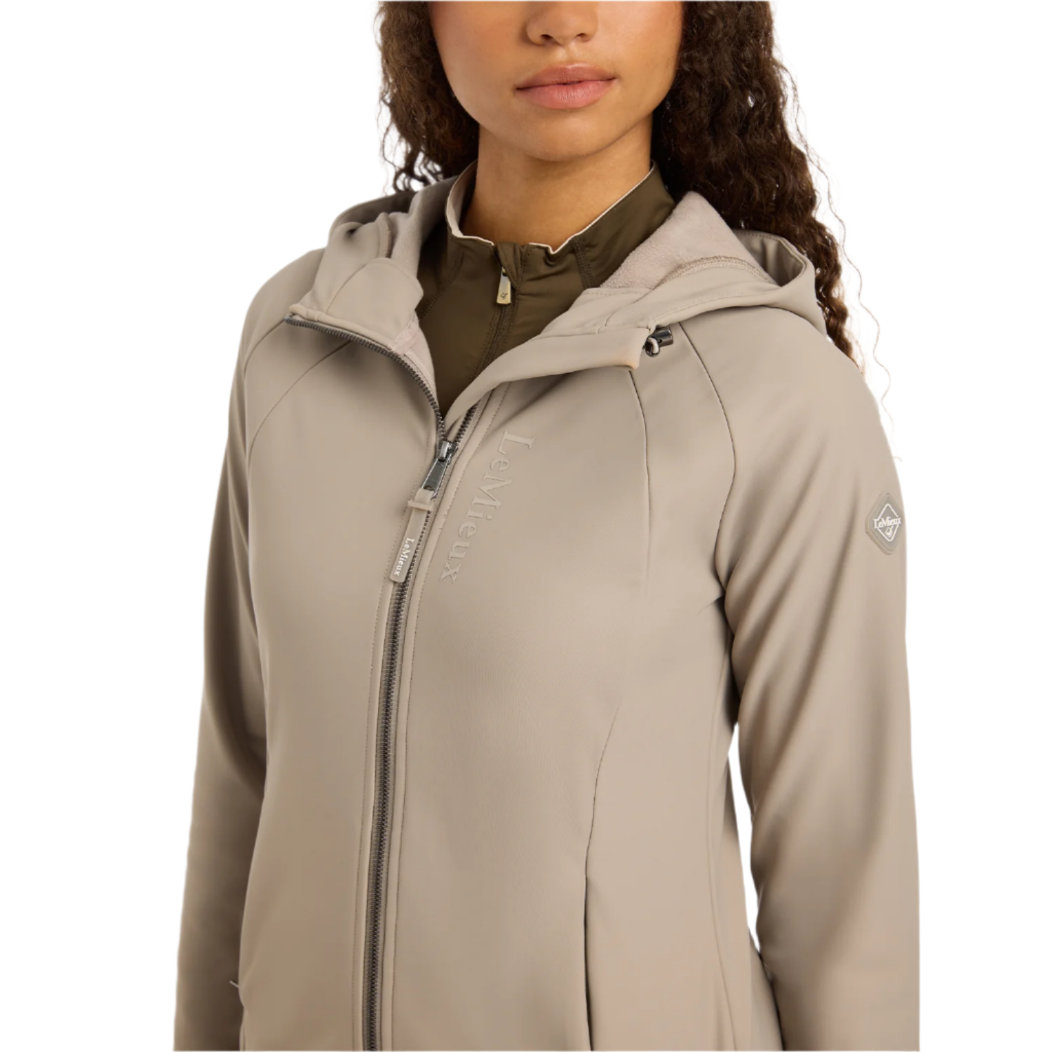 LeMieux Charlotte Ladies Softshell Jacket, Ash