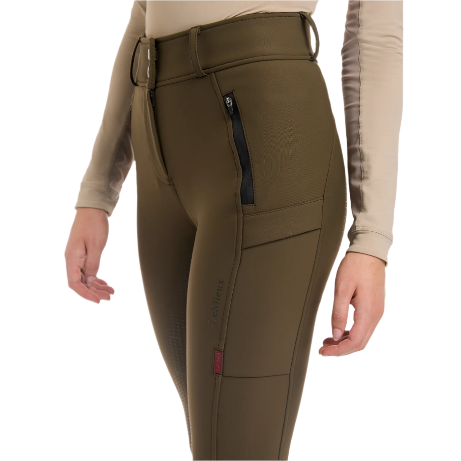 LeMieux Ladies Drytex Waterproof Full Grip Breeches, Alpine