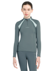 LeMieux Mia Young Rider Mesh Base Layer, Petrol