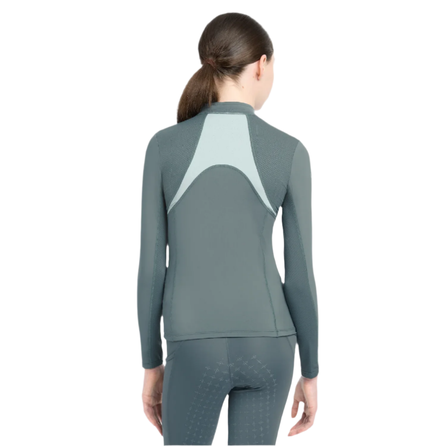 LeMieux Mia Young Rider Mesh Base Layer, Petrol