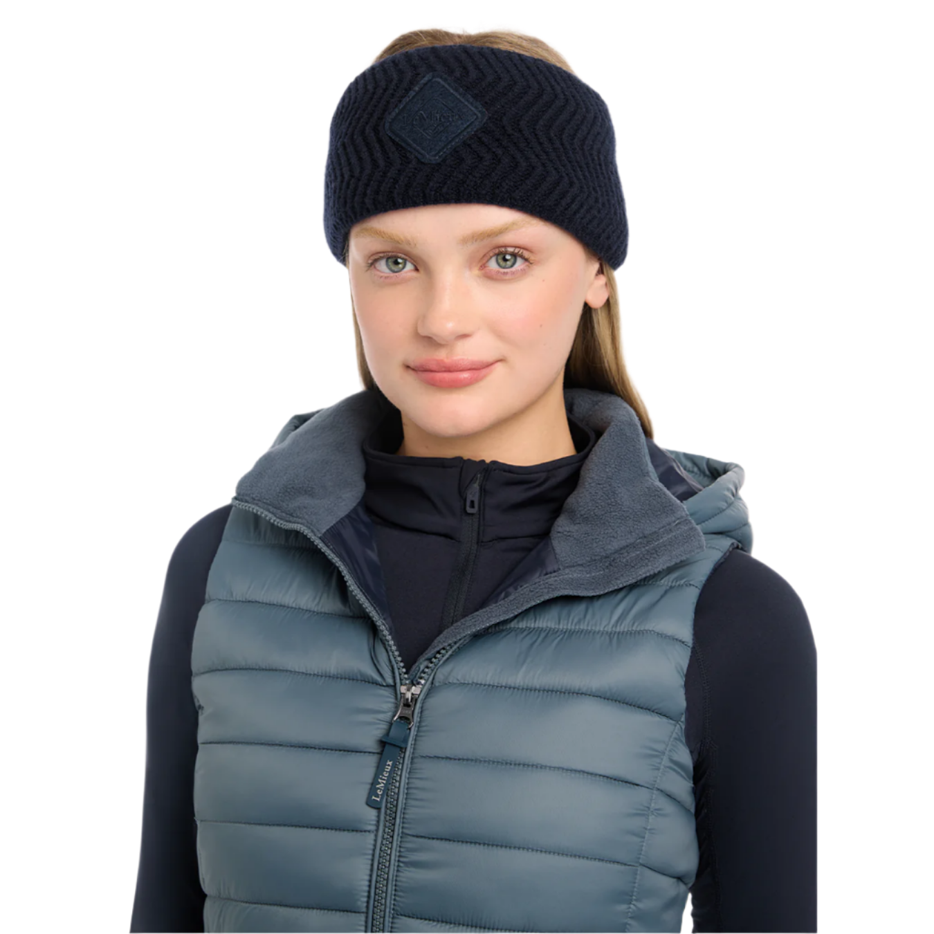 LeMieux Lila Ladies Headband, Navy