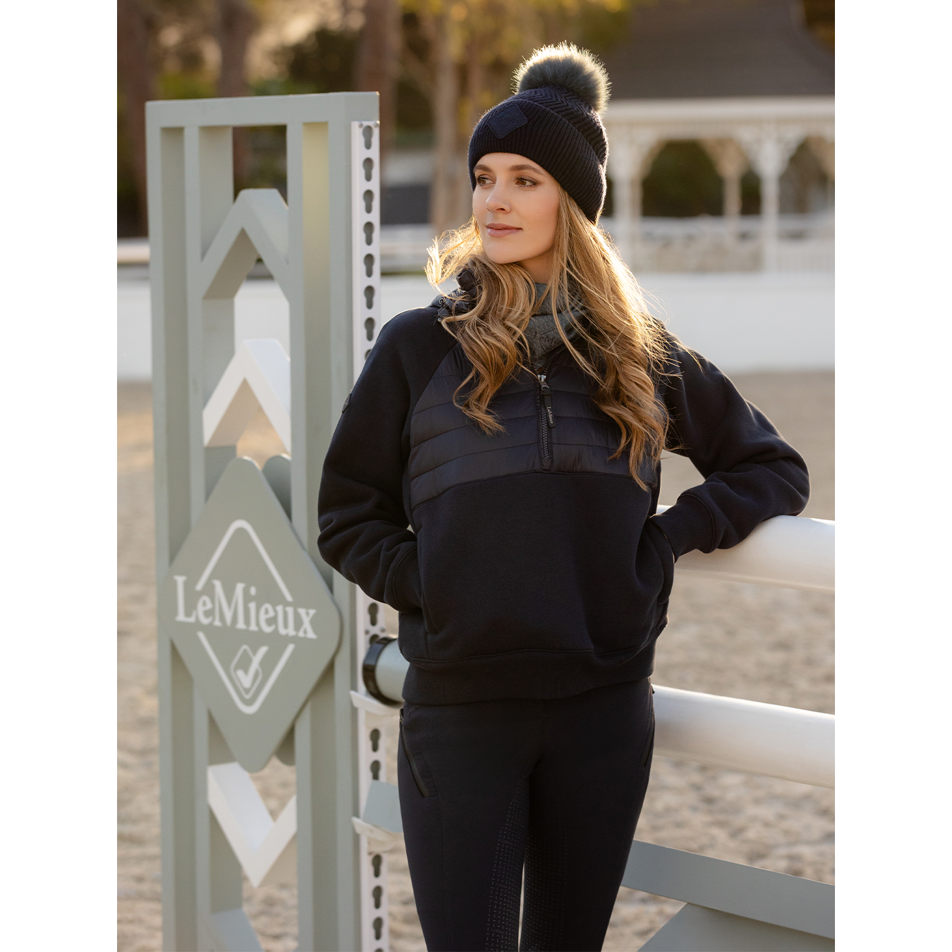 LeMieux Lila Ladies Beanie, Petrol