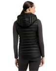 LeMieux Tilly Ladies Hooded Puffer Vest, Black