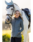 LeMieux Tilly Ladies Hooded Puffer Vest, Petrol