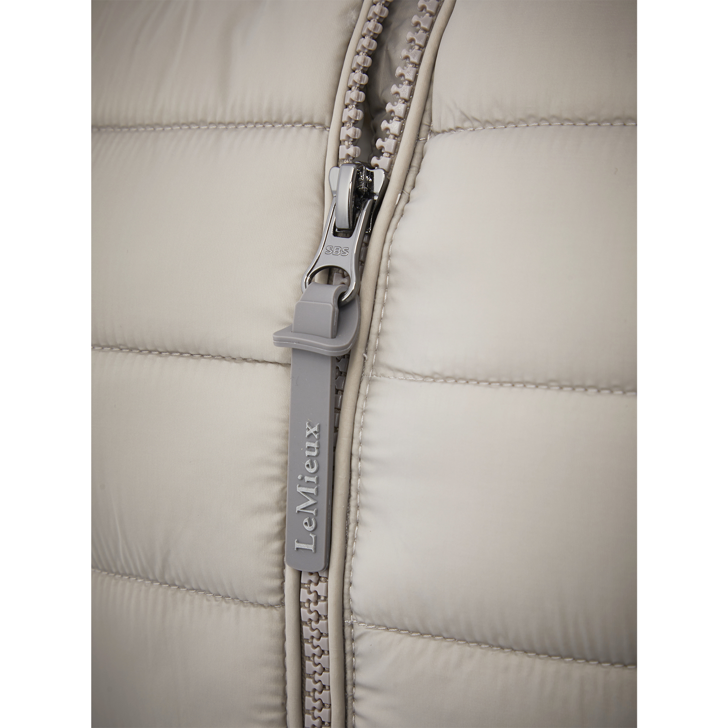 LeMieux Tilly Ladies Hooded Puffer Vest, Ash