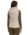 LeMieux Tilly Ladies Hooded Puffer Vest, Ash