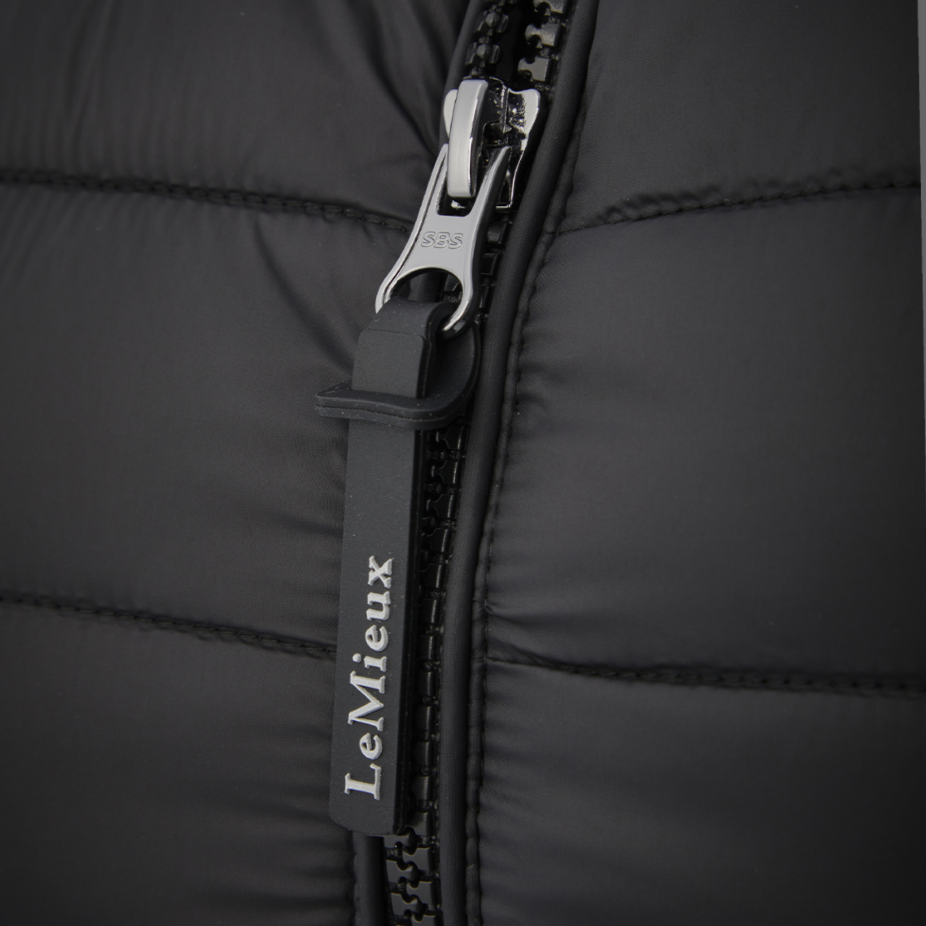 LeMieux Tilly Ladies Hooded Puffer Vest, Black