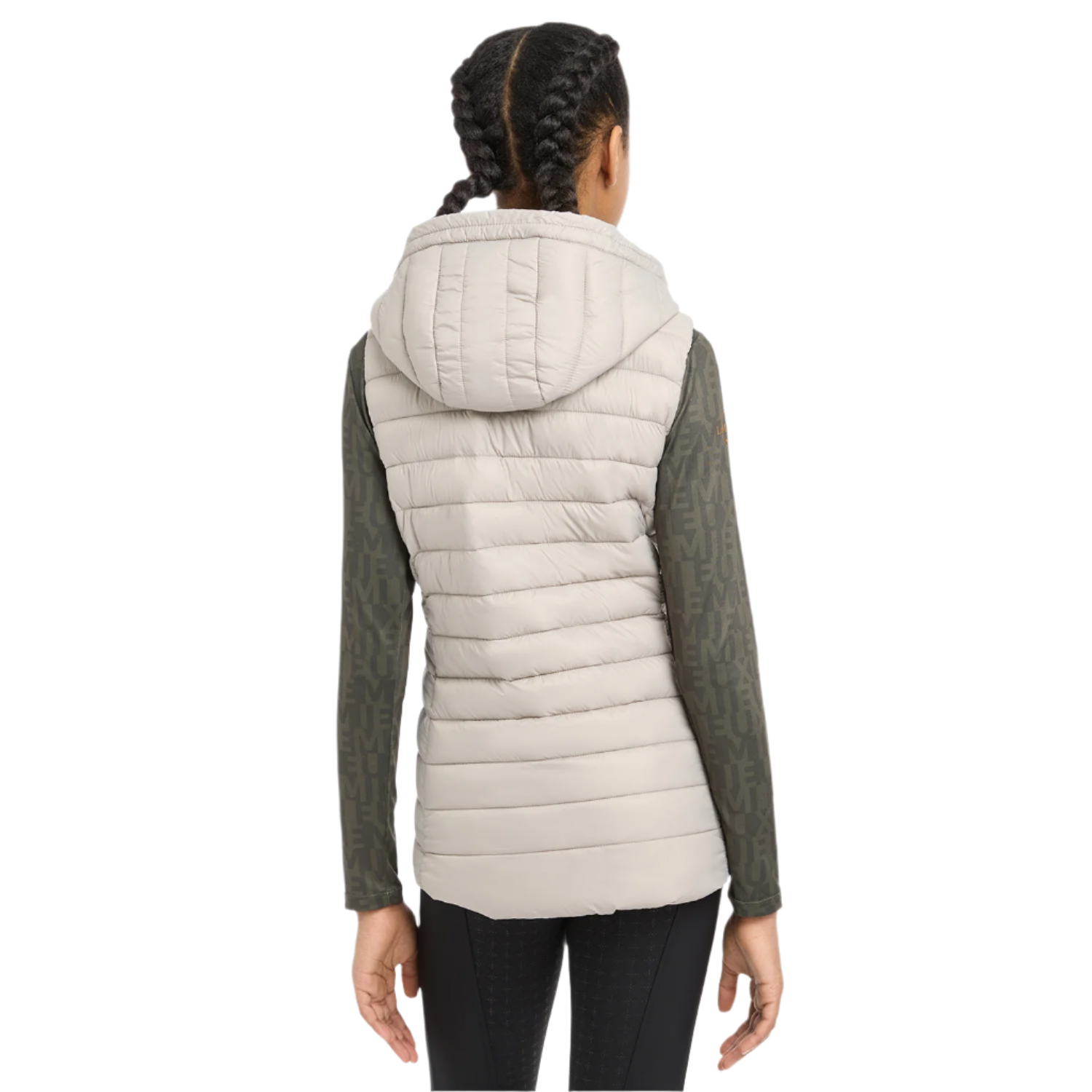 LeMieux Milly Young Rider Puffer Vest, Ash