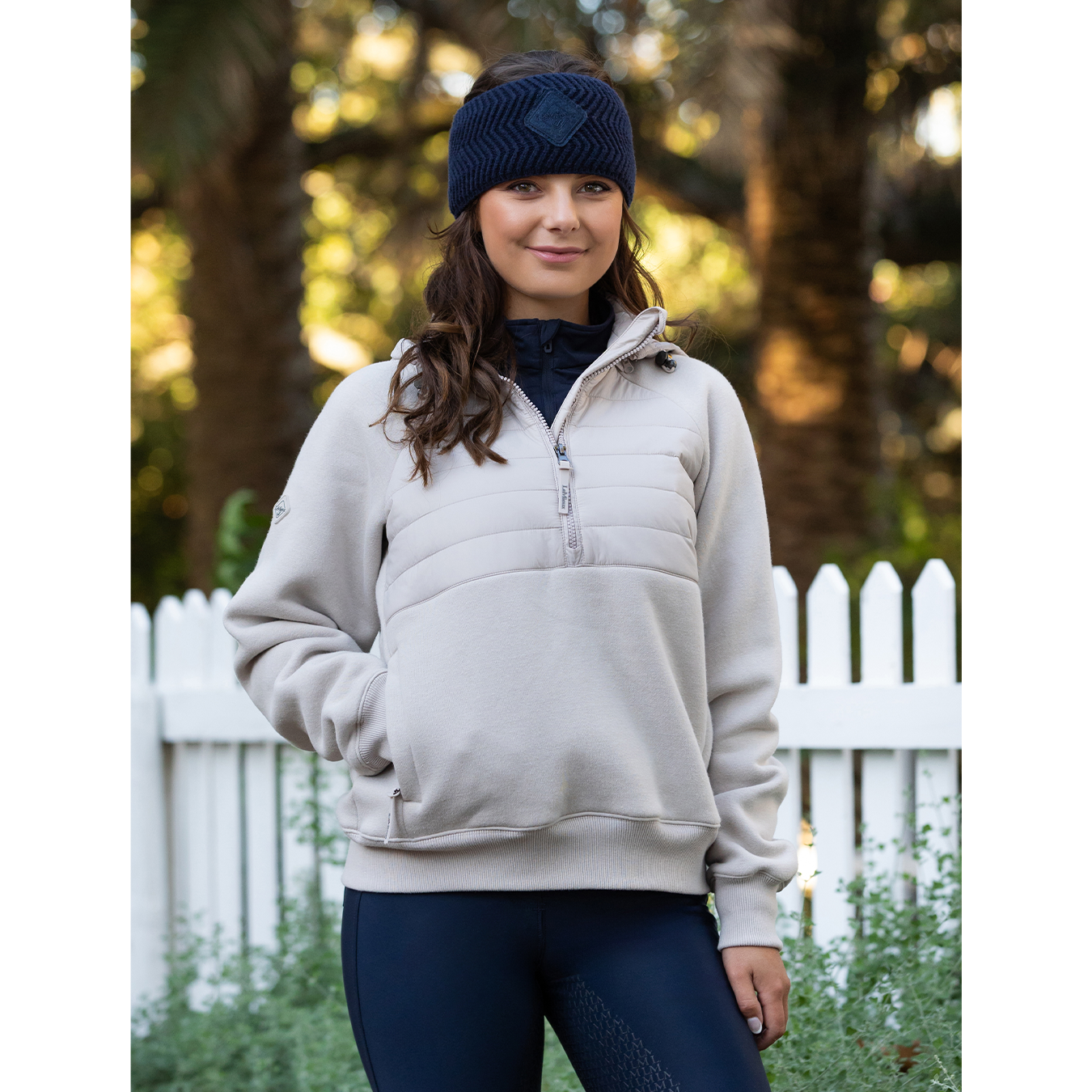 LeMieux Lila Ladies Headband, Navy