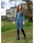 LeMieux Ladies Long Sleeve Classic Base Layer, Petrol