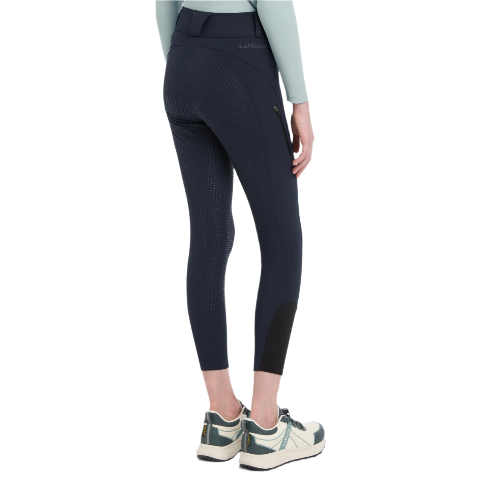 LeMieux Ella Young Rider Winter Breggings, Navy