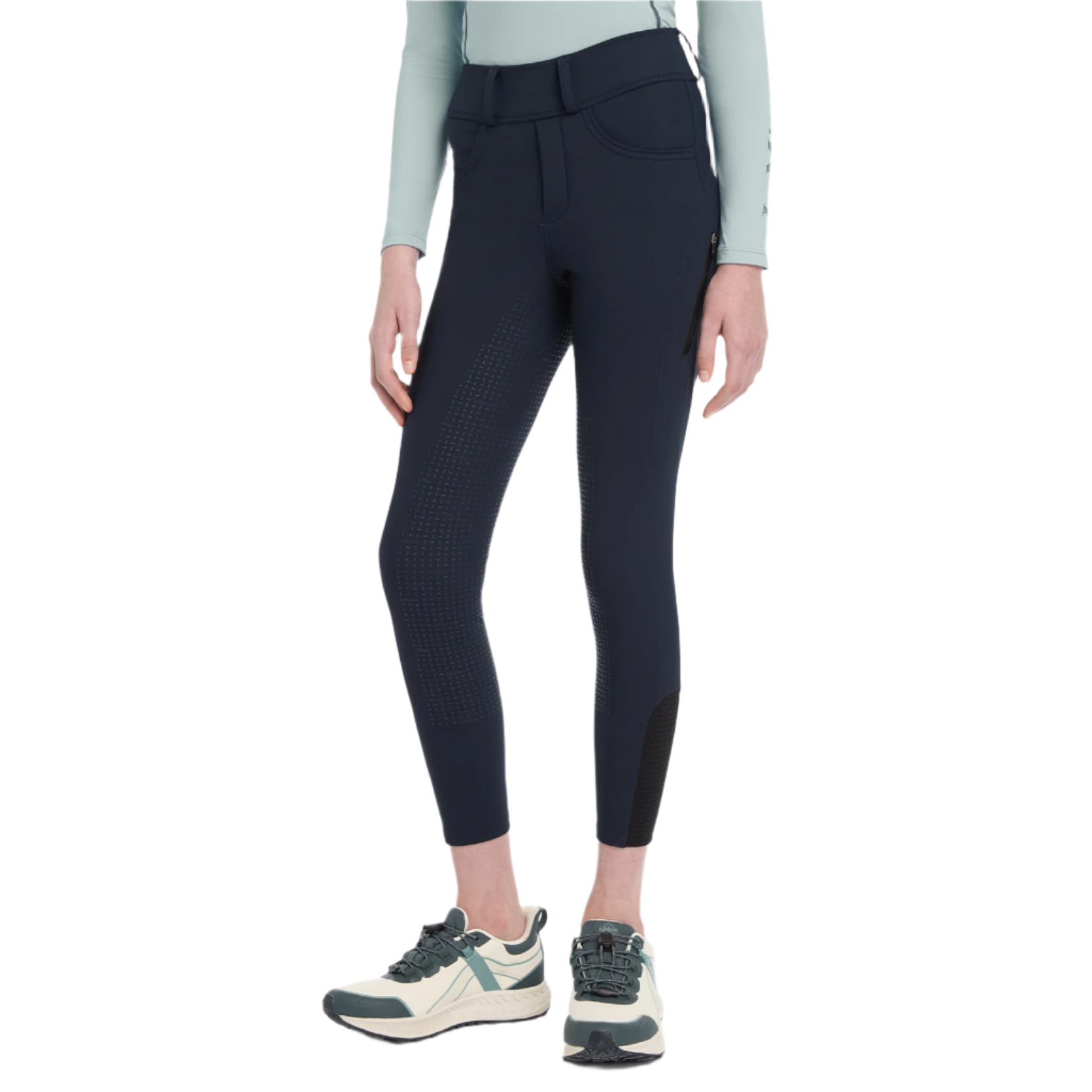 LeMieux Ella Young Rider Winter Breggings, Navy