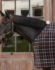 Kentucky Horsewear Fleece Rug Heavy, Check Printing Brown