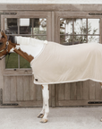 Kentucky Horsewear Fleece Rug Plaited Rope, Beige