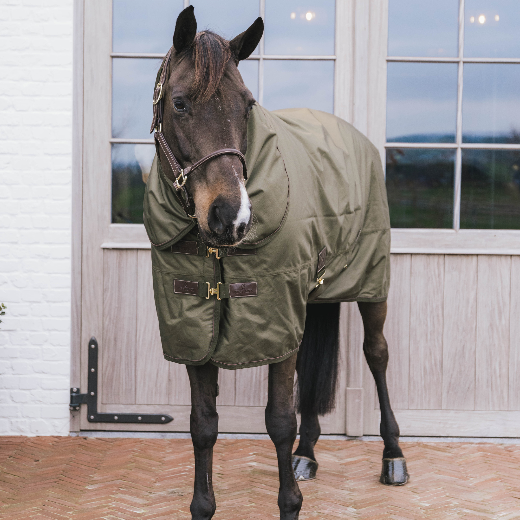 Kentucky Horsewear Turnout Rug All Weather Waterproof Pro, Khaki