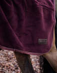 Kentucky Horsewear Riding Rug Heavy Fleece, Burgundy