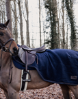 Kentucky Horsewear Riding Rug Heavy Fleece, Navy