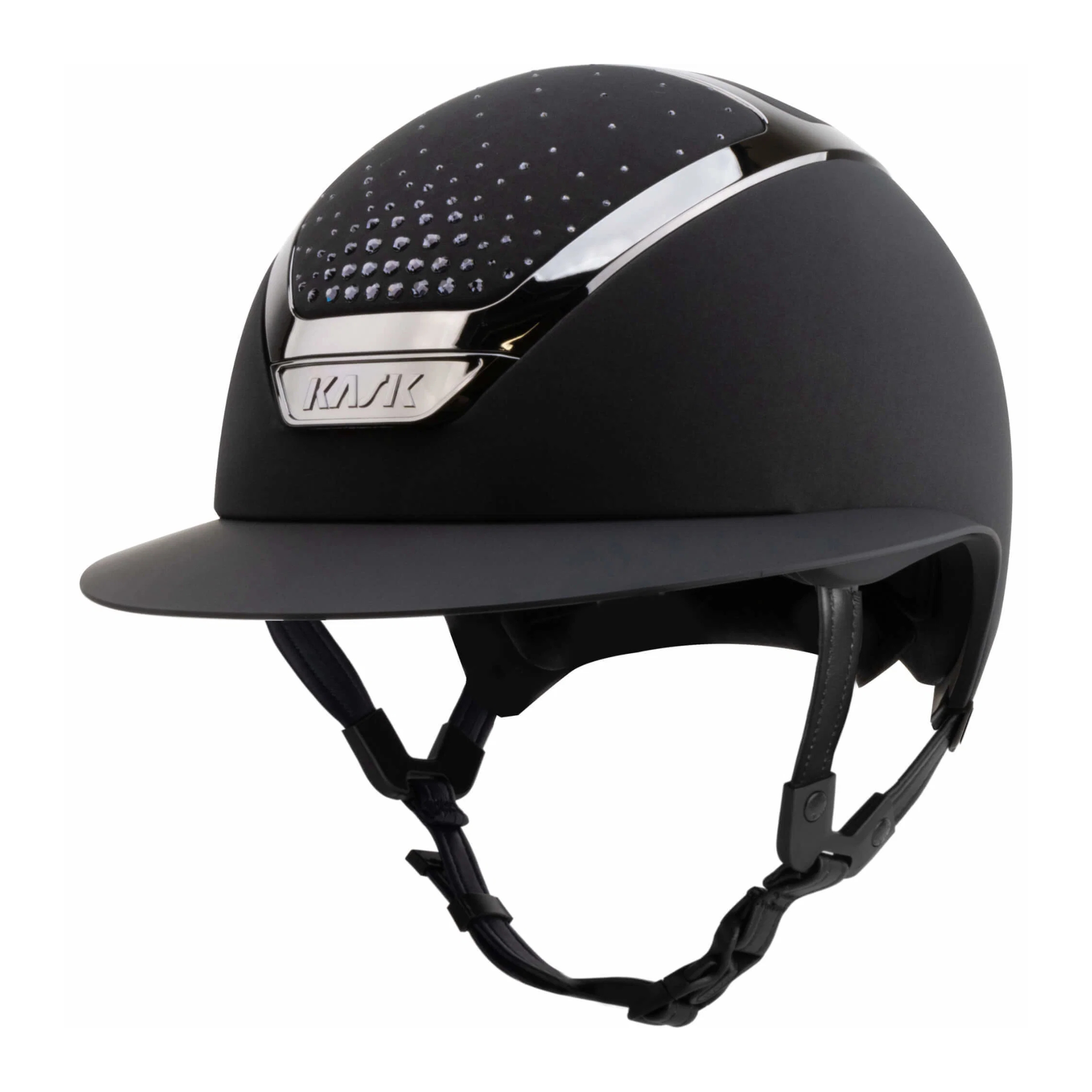KASK Star Lady Chrome Helmet with Passage Crystal Shade, Black