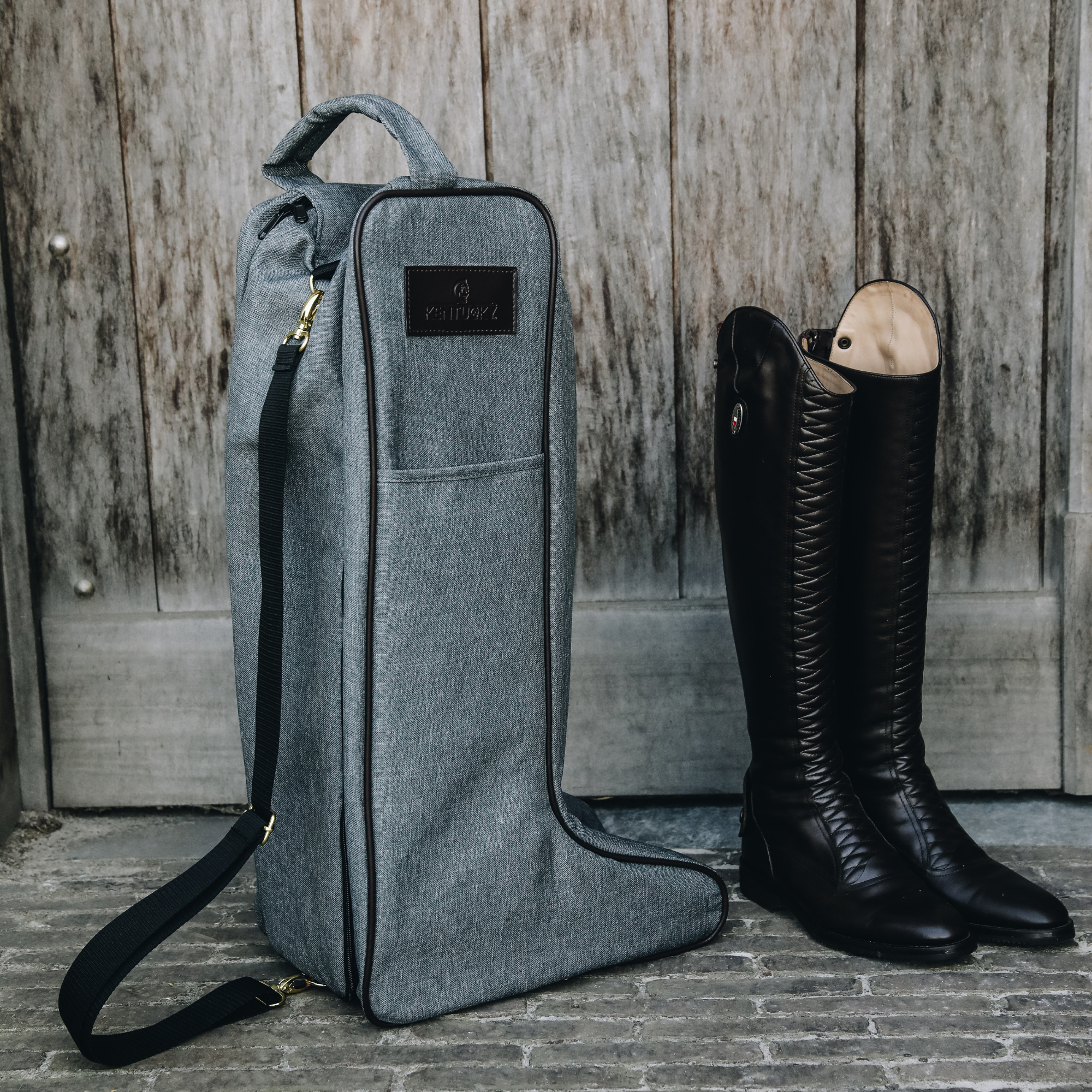 Kentucky Horsewear Boots Bag, Gray