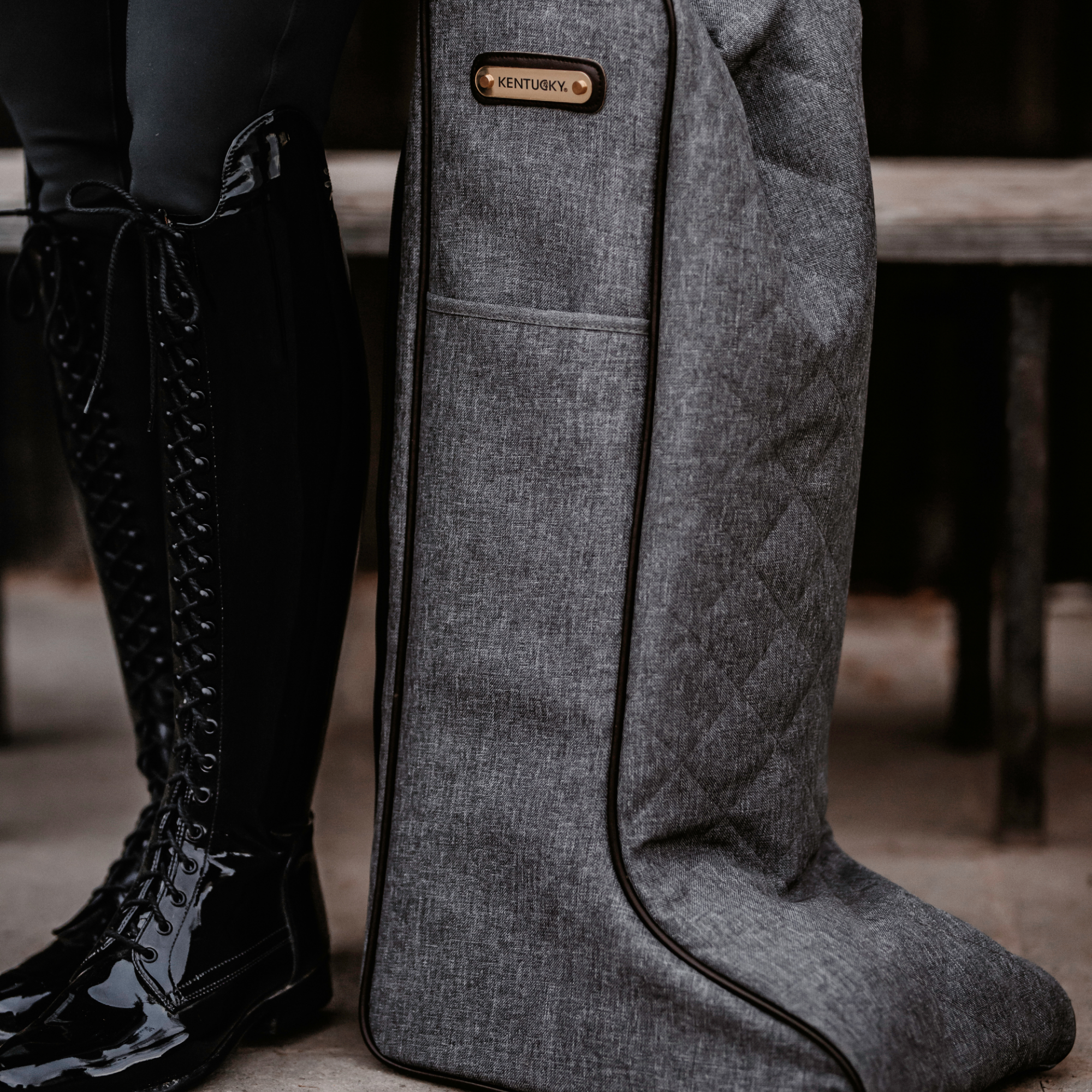 Kentucky Horsewear Boots Bag, Gray