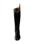 Kingsley Riding Boot Dressage Capri, Polished Black w/Crystals 38 MC M