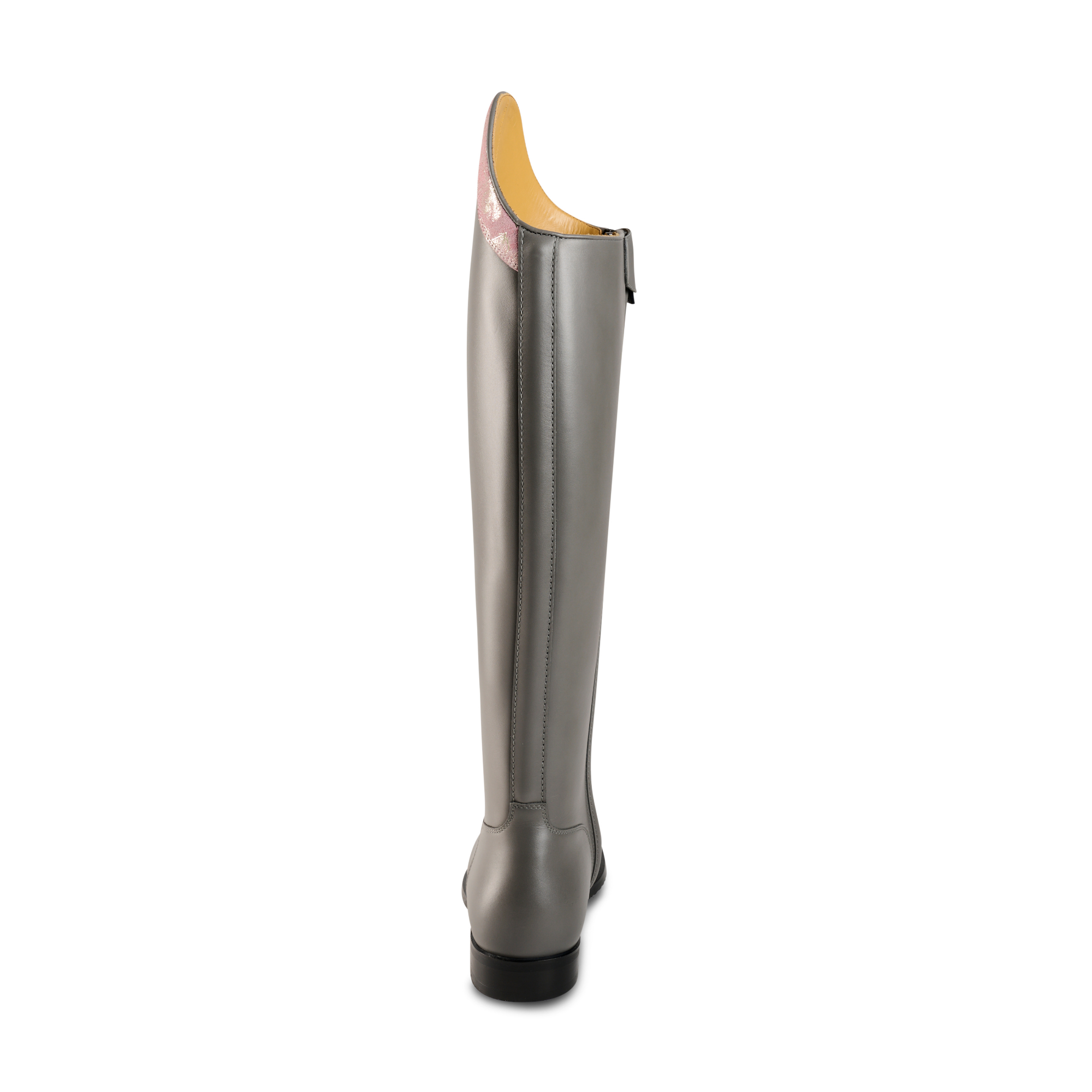 Kingsley Riding Boot Dressage Lexington, Gray/Pink 37.5 MC S