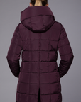 Schockemohle SPKyra Ladies Long Winter Coat, Deep Mauve