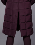 Schockemohle SPKyra Ladies Long Winter Coat, Deep Mauve