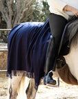 L'Evoine Alpaca Plaid Blanket for Horse & Rider