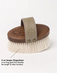 L'Evoine Horse Grooming Brush Set Essential, Green Leaf