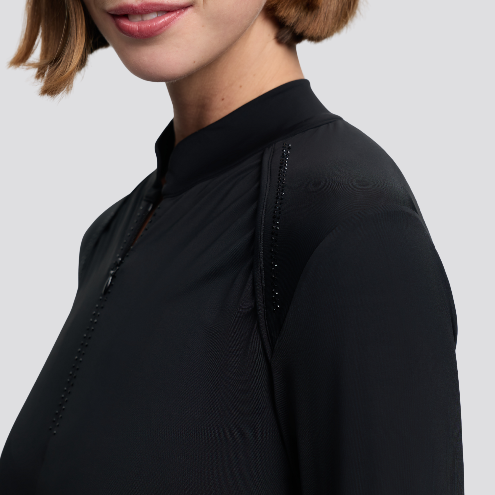 LeMieux Brilliance Heyden Ladies Lightweight Base Layer, Black