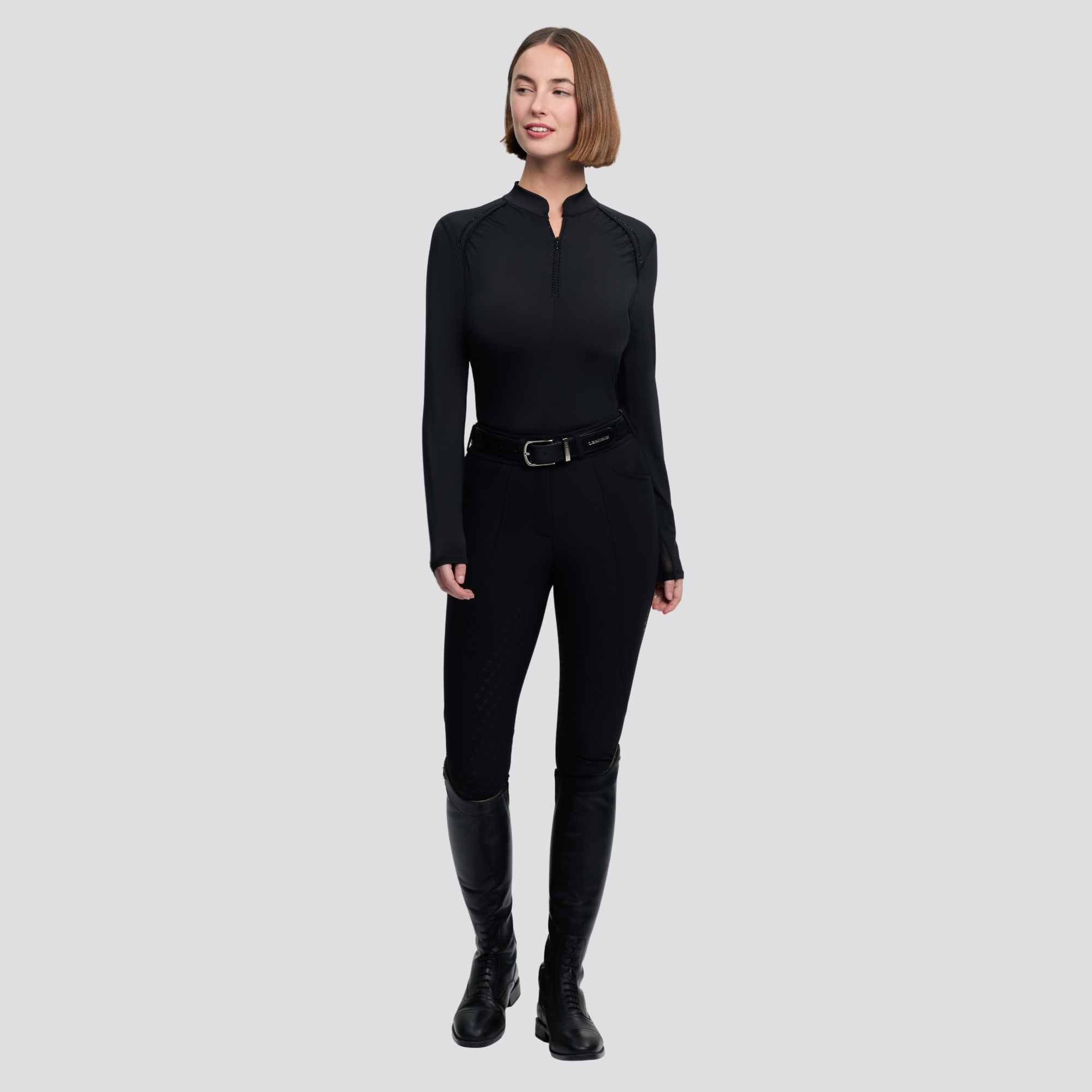 LeMieux Brilliance Heyden Ladies Lightweight Base Layer, Black