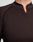 LeMieux Brilliance Heyden Ladies Lightweight Base Layer, Espresso