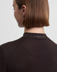 LeMieux Brilliance Heyden Ladies Lightweight Base Layer, Espresso