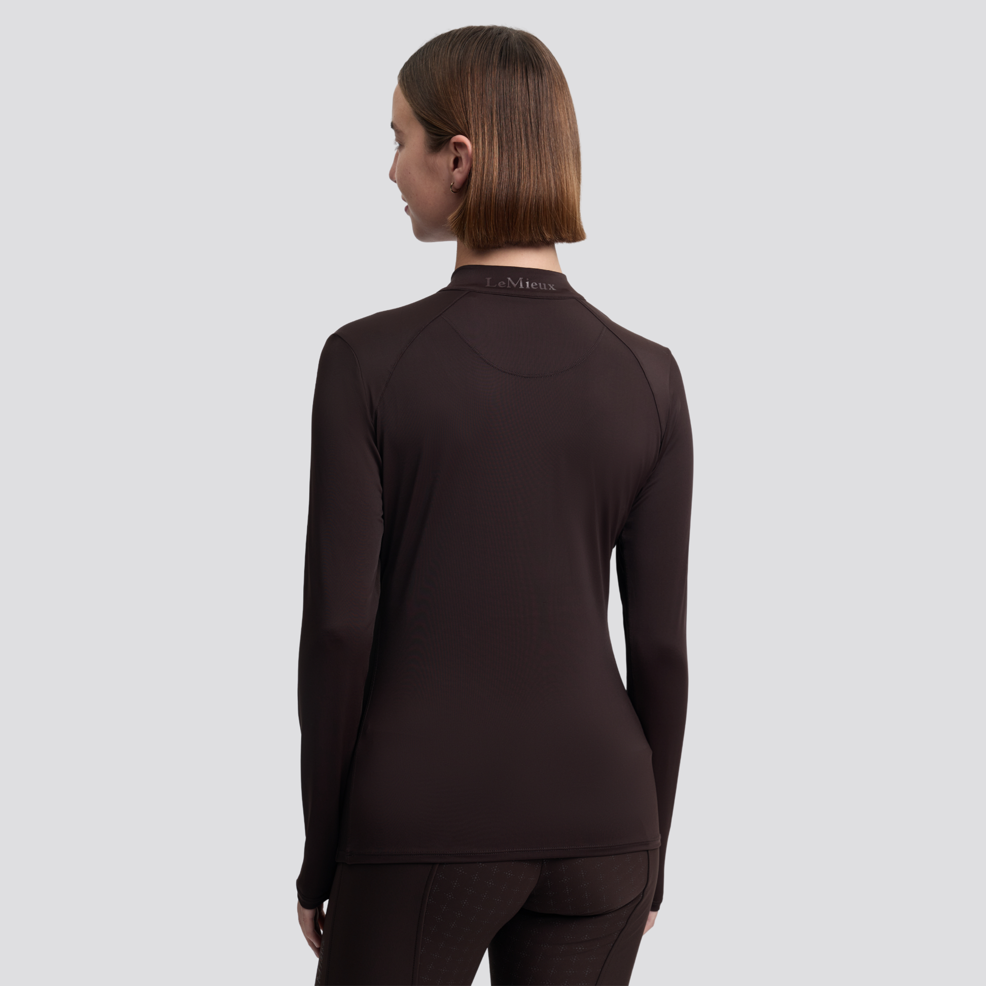 LeMieux Brilliance Heyden Ladies Lightweight Base Layer, Espresso
