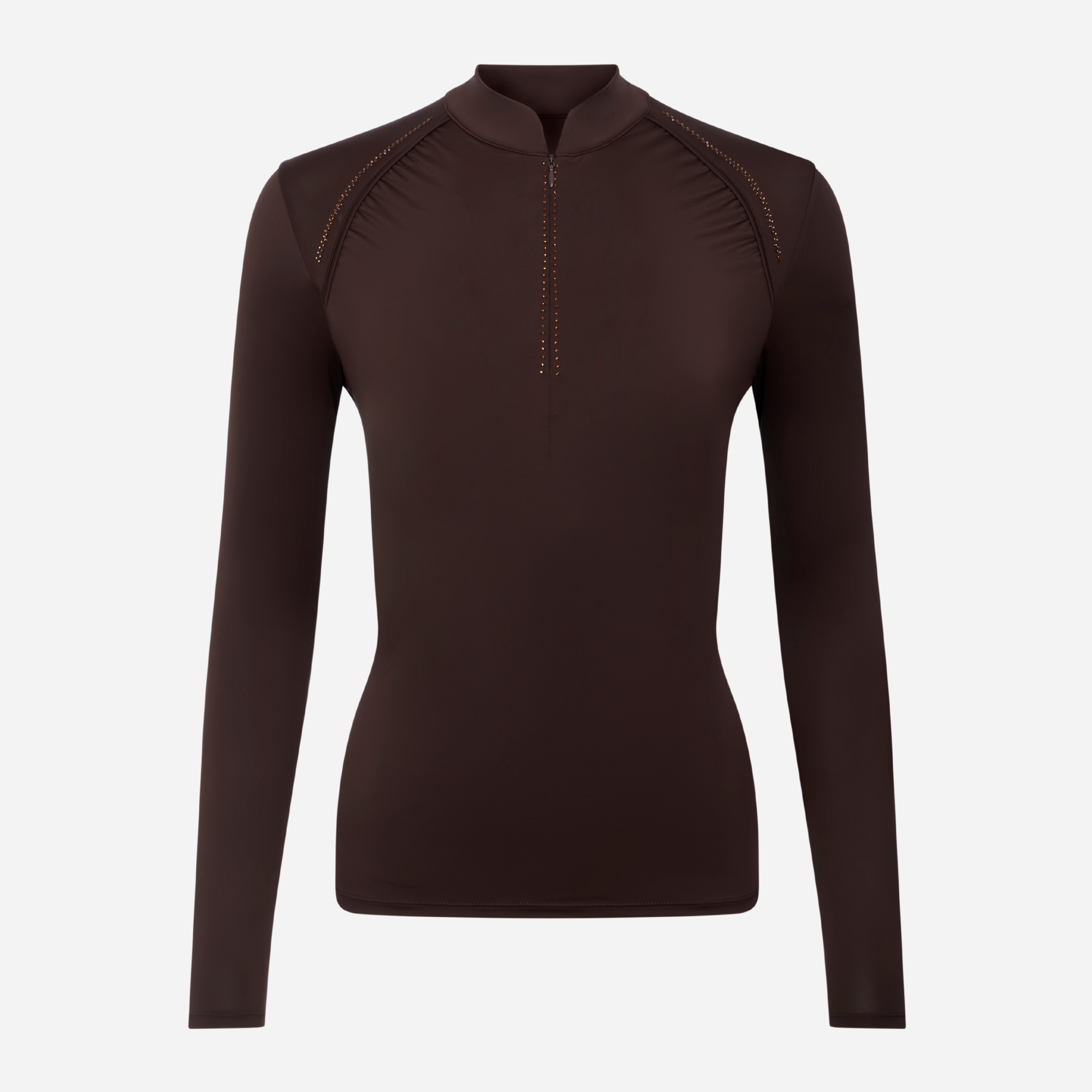 LeMieux Brilliance Heyden Ladies Lightweight Base Layer, Espresso