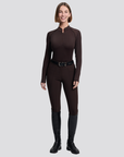 LeMieux Brilliance Heyden Ladies Lightweight Base Layer, Espresso