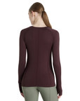 LeMieux Britney Seamless Long Sleeve Training Shirt, Damson