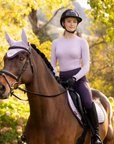 LeMieux Britney Seamless Long Sleeve Training Shirt, Lilac