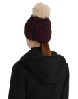 LeMieux Clara Rib Beanie, Damson