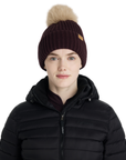 LeMieux Clara Rib Beanie, Damson