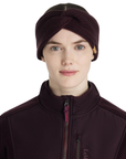 LeMieux Clara Rib Knot Headband, Damson