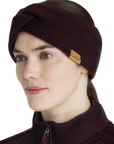 LeMieux Clara Rib Knot Headband, Damson
