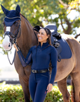 LeMieux Essence Dressage Saddle Pad, Navy