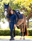 LeMieux Essence Dressage Saddle Pad, Navy