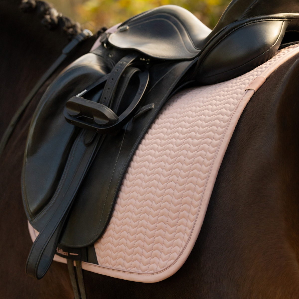 LeMieux Essence Dressage Saddle Pad, Wild Rose